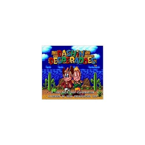 Dashin Desperadoes 16 bit MD Game Card For Sega Mega Drive For Genesis