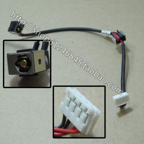 Free shipping For Lenovo Y550 Y550A Y550P Power Interface Power Supply Headband Cable