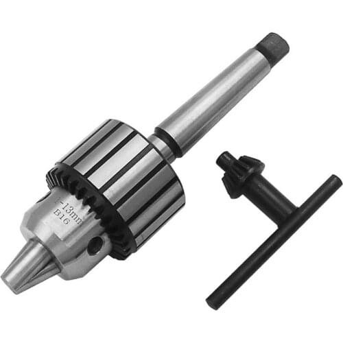 Heavy Duty Self Tighten Power Tools Industrial Wrench Drill Chuck MT1MT2MT5Shank Milling Carbide Steel Lathes Spindle 1-13mm