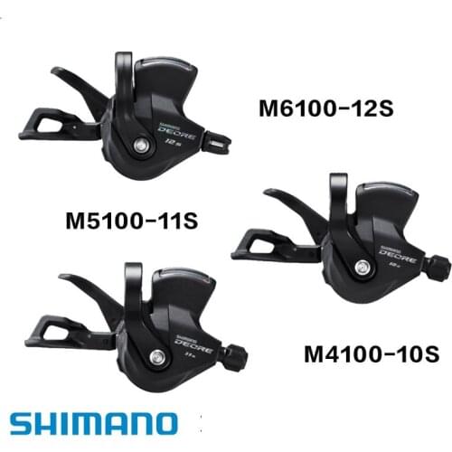 SHIMANO DEORE SL-M4100-R Mountain Bike Shifter RAPIDFIRE PLUS Iamok Right Shift Lever Clamp Band 10-speed Bicycle Parts