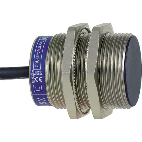 XS1N30PA349TF Inductive sensor XS1 M30 - L43mm - brass - Sn20mm - 12..24VDC - cable 2m