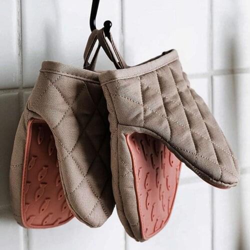 1PC Silicone Anti-scalding Oven Gloves Mitts Potholder Kitchen Silicone Gloves Tray Dish Bowl Holder Oven Handschoen Hand Clip