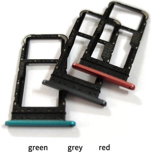 50PCS Sim Tray Holder For Motorola Moto E7 SIM Card Tray Slot Holder Adapter Socket Repair Parts
