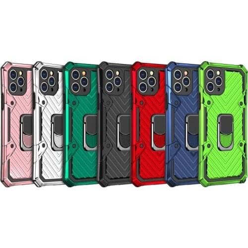 For Case Kickstand Armor Cover For iPhone 12 11 Pro Max Mini X XR XS Max 7 8 6s Plus SE 2020 Magnet Phone case