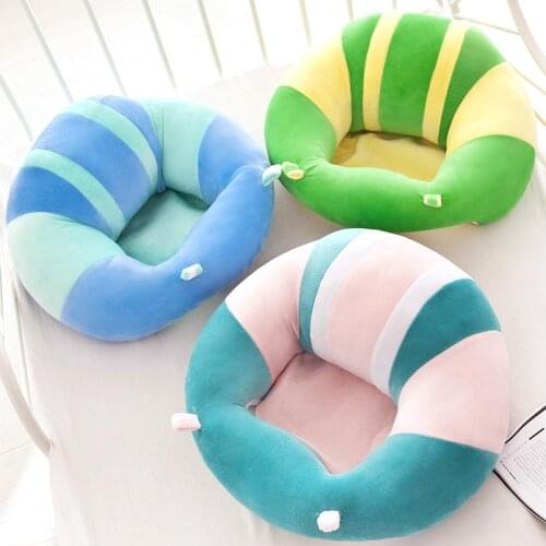 Baby Sofa Cartoon Animal Baby Feeding Seat Sofa Infant Soft Car Sit Fill Plush Chair Educational Baby Sitting Position