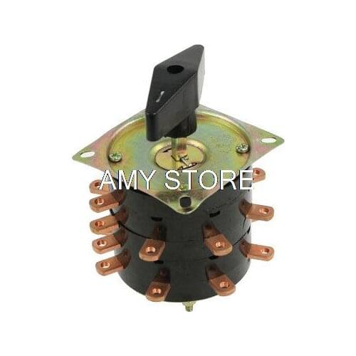 Electric Welding Machine 2 Poles 3-8 Position Changeover Switch 380V 40A