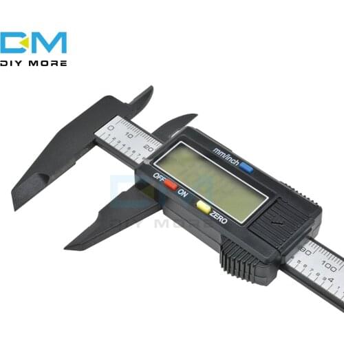 0-150mm 6'' LCD Electronic Digital Vernier Caliper 150mm Stainless Steel Rule Gauge Micrometer 6 Inch LCD Measuring Ruler Tool