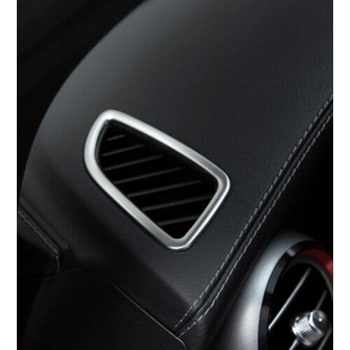 Hot Products ABS Chrome For Mercedes Benz GLA /CLA / A Class front air outlet of the air conditioner sequin accessories