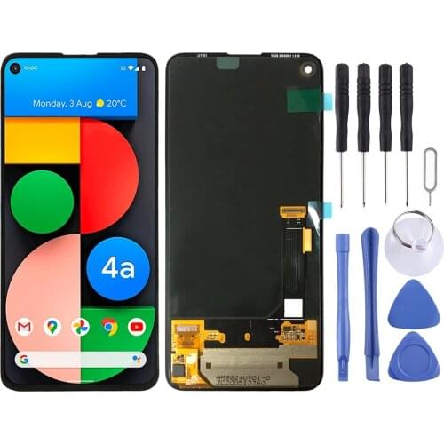 IPartsBuy for Google Pixel 4a 5G GD1YQ G025I Original OLED Material LCD Screen and Digitizer Full Assembly