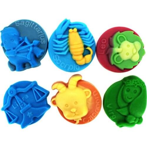 Cake decorating kit cake pop molds 12 constellations modeling silicone bakeware chocolate design nonstick molds free shipping