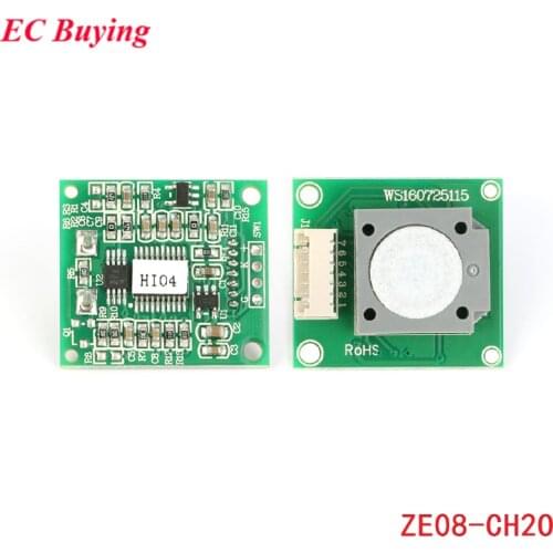 ZE08-CH2O Formaldehyde Sensor Module Formaldehyde Gas Detection Module UART/Analog Output Electrochemical