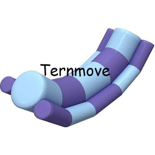 Inflatable totter tube seesaw toys rocker for water sports water totter single line double lines seesaw rocker