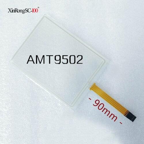 New 5.7 inch for AMT 9502 5.7" 4-WIRE Touch Screen digitizer panel Glass Touch pad AMT9502 AMT-9502