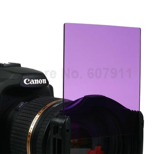 10pcs Full PInk Neutral Filter For Cokin P series 5D 60D 5D2 5D3 D90 D3100 D3200 D7000 D5200 D5000