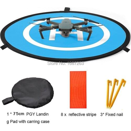 Fast-fold landing pad 75cm 750mm for RC Drone gimbal Quadcopter Helicopter parts Accessories QAV-X Martian II QAV210