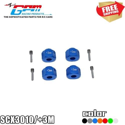 RC Radio control car Axial AXI03007 SCX10 III capra 1.9 hex hub Widening coupler 3MM widen option upgrade parts