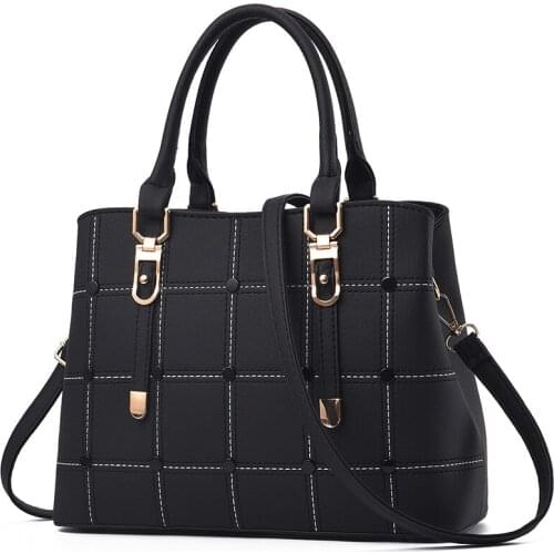 New Luxury Handbag Women Stitching Wild Messenger Bags Designer Brand Plaid Shoulder Bag Female Ladies Totes Crossbody Bags 2020