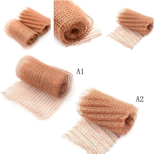 1 PC100mm Width Copper Corrugated Copper Mesh For Distillation Reflux Moonshine Brewing Pest Control