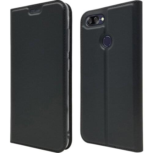 Ultra Slim Magnetic Case For Asus Zenfone Max Plus M1 ZB570TL Flip Stand Cover with card slots Fundas Protective Shell