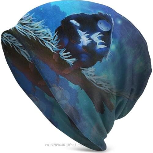 Knit Hat Ori And The Blind Forest Fashion Beanie Caps For Men Women The Crow Eric Fantasy Thriller Movie Skullies Beanies