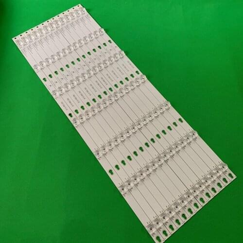 1set=12pieces Original teardown 9 into for TCL L65E5800A-UD lamp bar TCL-TOT-65D2900-12X7-3030-LX20161101 VER.1