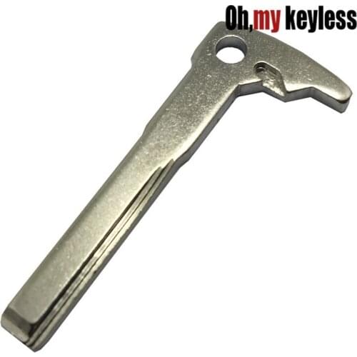 10pcs/lot New Arrival Remote Smart Key Blank Replacement Uncut Blade lade Insert for Mercedes Benz uncut key blade