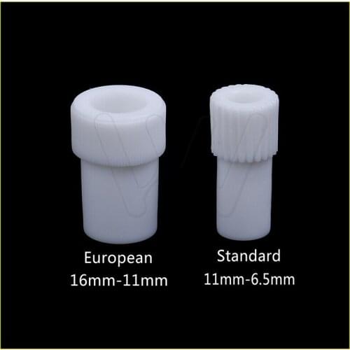 10pcs Dental Suction Tube Convertor Saliva Ejector HVE Hose Adaptor Autoclavable