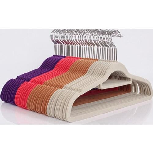 70% Dropshipping!!10Pcs Clothes Hanger Eco-friendly Good Load Capacity Plastic Clothes Drying Storage Rack for Home