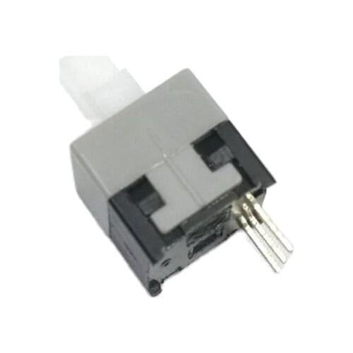 50pcs 3 pins square 8.5*8.5mm self locking switch push button switches DC 12V 0.1A wholesale price