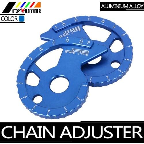 Motorcycle Aluminum Sprocket Guide Chain Adjuster Regulator For YAMAHA TW200 XT225 XT250 TW XT 200 250 225 2005-2020 2021