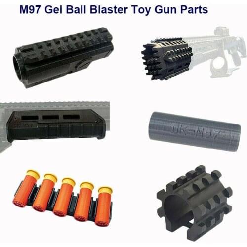 ZHENDUO M97 Gear Parts Hopper Hop Up Buttstock Darts Shell Handguard Toy gun accessories
