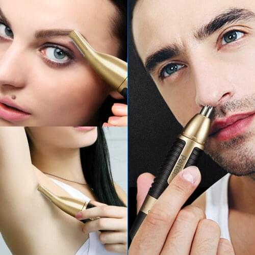 Electric Nose Trimmer Men Eyebrow Shaver Women Shaving Razor Beard Ear Nose Hair Trimmer Face Armpit Leg Hair Removal Remover