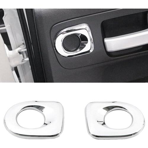 Chrome Rear Interior Door Speaker Cover Trim for 2014-2021 Toyota - Decoration Accessories