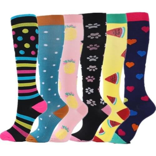Compression Socks Women Men Running Sport Socks 30mmHg Fit Medical Edema, Diabetes, Varicose Veins, Running Marathon Stockings