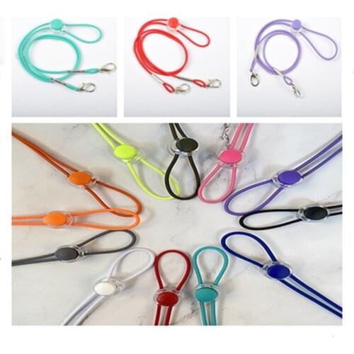 New Adjustable Mask Lanyard Bling Face Mask Lanyard Safety Mask Ear Holder Rope Hanger Neck String Dropship Mask Chain