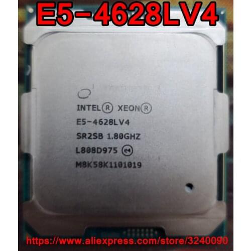 Intel Xeon CPU E5-4628LV4 QS 1.80GHz 14-Cores 35M LGA2011-3 E5-4628L v4 processor E5 4628Lv4 free shipping E5 4628L v4