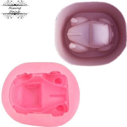 3D car shape jelly silicone mold chocolate cake mold cake decoration DIY baking tool