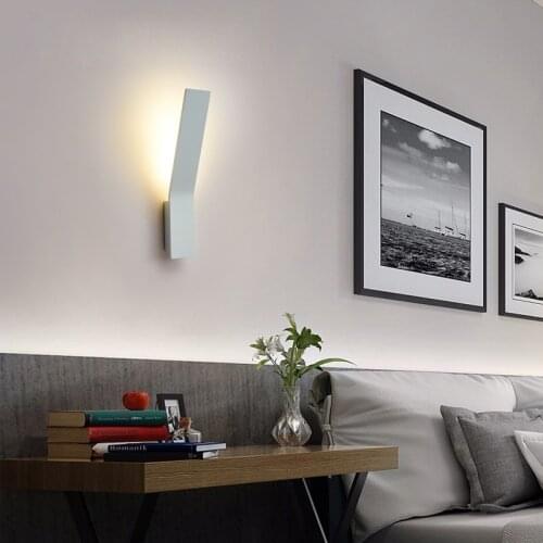 JOYINLED Modern LED Wall Lights LED Lamp 9W Home Decoration Wall Wash Light Hall Aluminum Wall Sconces For Living Room Bedroom