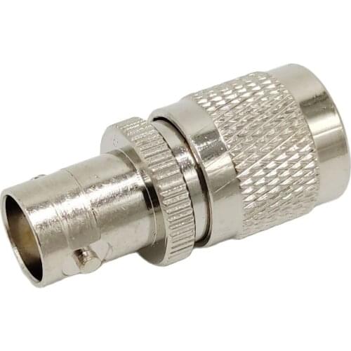 TNC Male to BNC Female RF Coax Adapter TNC to BNC convertor Straight 1pcs