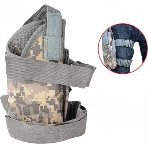 High Quality Tactical Leg Holster Military Shooting Pistol Gun Drop Thigh Holster Airsoft Pouch Bag Magic Strap Fit All Size Gun