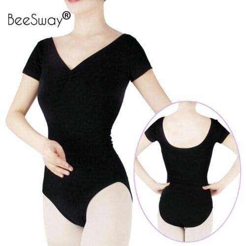 Women Gymnastics Leotard for Girls Short Sleeves Dress for Girls Dance Leotards Suit Womens Jumpsuits Shaping Underwear