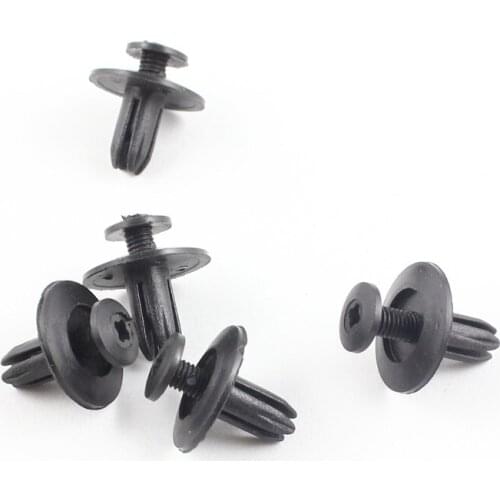 KE LI MI Auto Interior Door panel Fixed Fastener Rivet Plastic push in expansion Retainer For Toyota Mazda