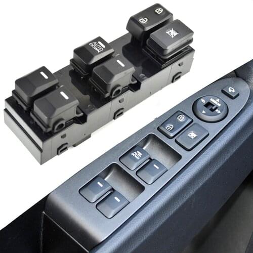 Glass Lift Control Button Electric Power Master Switch 93570-3W600WK For KIA Sportage 2011 2012 2013 2014-2016 Car Accessories