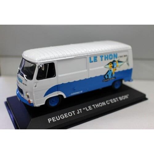 1:43 PEUGEOT J7 VAN Diecast Collection of Simulation Alloy Car Model Children Toys