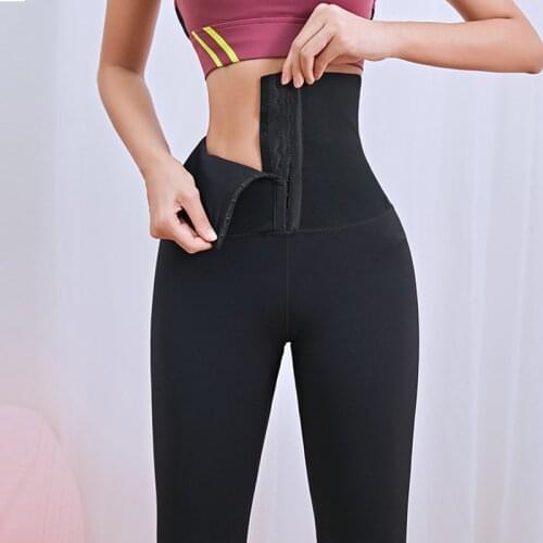 SVOKOR High Waiste Women Leggings Sexy Tummy Push Up Fitness Sport Leggings Workout Gym Pants Running Breathable