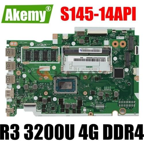 For Lenovo IdeaPad S145-14API laptop motherboard NM-C511 motherboard with CPU R3 3200U 4G DDR4 FUR 5B20S42786 100% fully tested