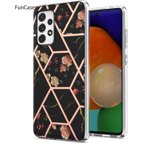 Flower Soft IMD Phone Case For etui Samsung A52 Lovely Covers sFor Samsung Galaxy cellular A52 4G Ajax Capinha sumsung glaxey