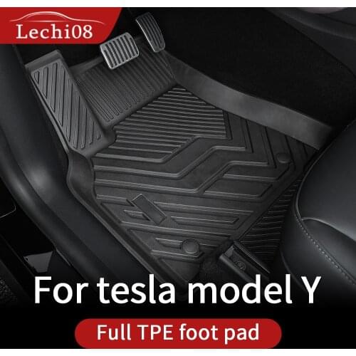 TPE floor mat For tesla model y floor mats Tesla model y accessories model y tesla accessoires