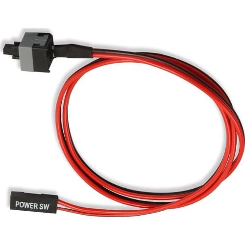 OULLX Computer Power Reset Switch Cable Supply I/O PC Motherboard Cable and Button Switch Replace a Broken Power Switch Cable