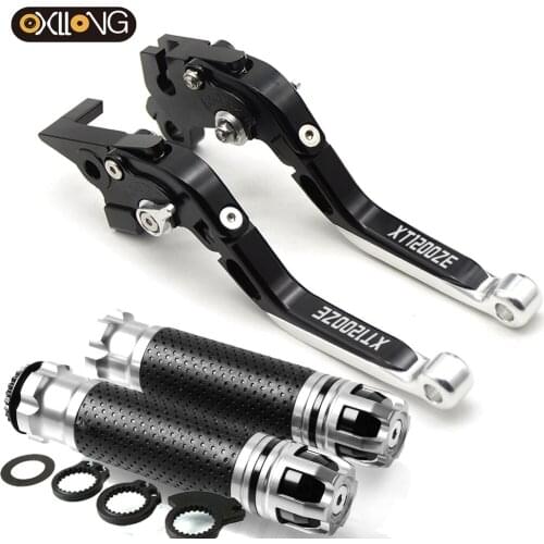 Motorcycle Brake Clutch Levers Handlebar grip Handle Hand Grips For Yamaha SUPERTENERE/XT1200ZE 2012 2013 2014 2015 2016